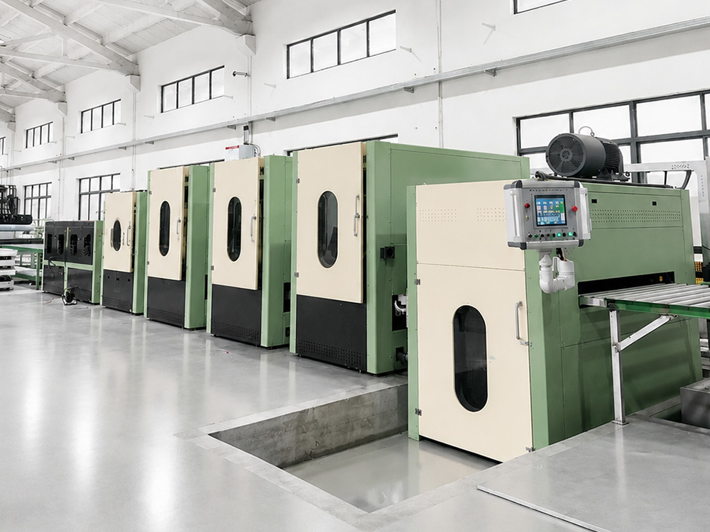 Línea de producción automatide acero inoxidable NO.4 & HL LEBON en Wuxi
