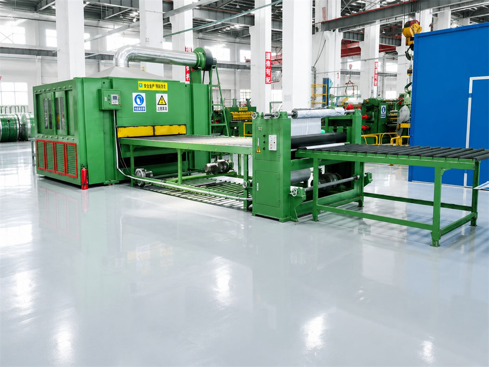 Automatic Scotch-Brite Finishing Line