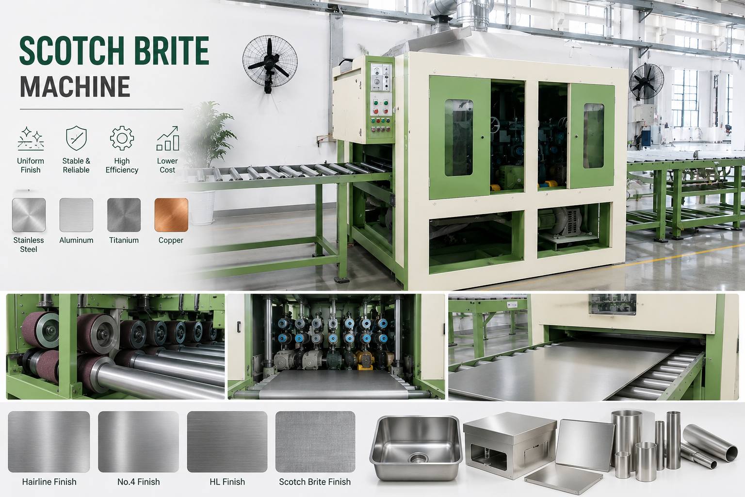 Scotch Brite (SB) Grinding (en inglés)