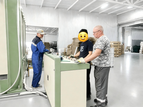Máquina de cepillado de aluminio para anodizen el caso del proyecto ruso